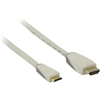 BBM34500W10 High speed hdmi kabel met ethernet hdmi-connector - hdmi mini-connector male 1.00 m wit Product foto