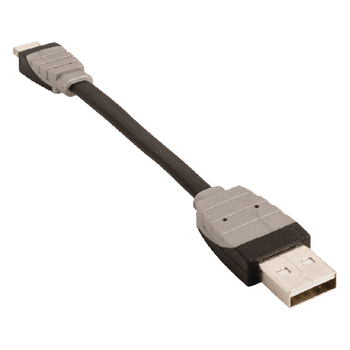 BBM39300B01 Data en oplaadkabel apple lightning - usb a male 0.10 m zwart Product foto