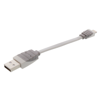 BBM39300W01 Data en oplaadkabel apple lightning - usb a male 0.10 m wit Product foto