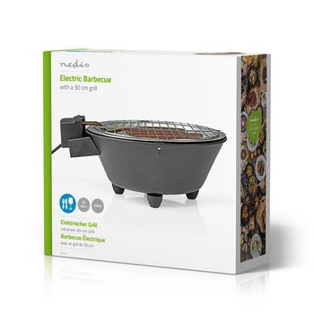 BBQE112BK Elektrische bbq | 1250 w Verpakking foto