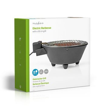 BBQE112BK Elektrische bbq | 1250 w Verpakking foto