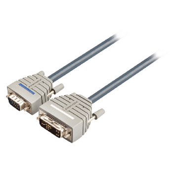 BCL1502 Dvi kabel dvi-a 12+5-pins male - vga male 2.00 m blauw Product foto