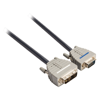 BCL1502 Dvi kabel dvi-a 12+5-pins male - vga male 2.00 m blauw Product foto