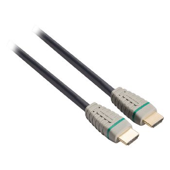 BCL2312 High speed hdmi kabel met ethernet hdmi-connector - hdmi-connector 2.00 m blauw Product foto