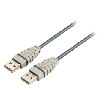 BCL4802 Usb 2.0 kabel usb a male - usb a male 2.00 m blauw Product foto