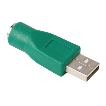 BCP463 Usb 2.0-adapter usb a male - ps/2 female groen Product foto