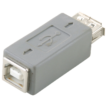 BCP464 Usb 2.0-adapter usb a female - b female grijs Product foto