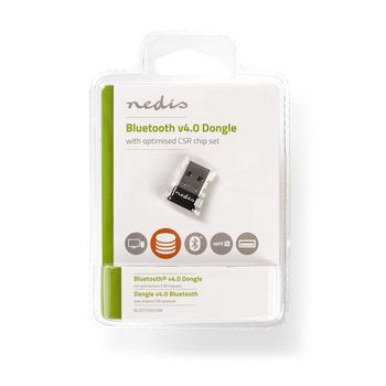 BLDO100V4BK Bluetooth®-dongle | 4.0 | bluetooth / usb | inclusief: software | 10 m Verpakking foto