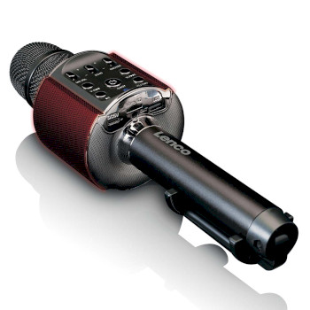 BMC-090BK Bluetooth® karaokemicrofoon met luidspreker & verlichting zwart Product foto