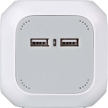 BN-1150100 Alea-power stekkerdoos met usb /stekkerblok (stekkerdozen 4-voudig, 2x usb lader en 1,40 m kabel) ty Product foto