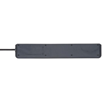 BN-1159540366 Secure-tec stekkerdoos 6-voudig met overspanningsbeveiliging (stekkerdoos met 2m kabel en schakelaar Product foto