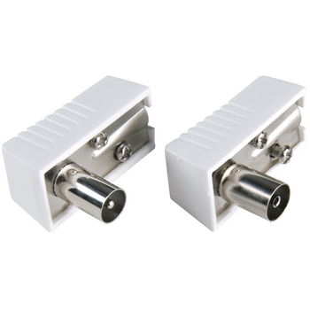 BPP646 Coaxconnector male + female wit