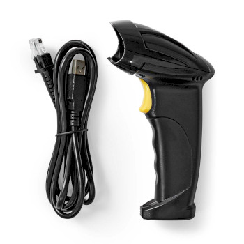 BSCN1D100BK Barcodescanner | laser | bedraad | 1d lineair | usb gevoed | usb 2.0 Inhoud verpakking foto