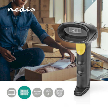 BSCN2D100BK Barcodescanner | cmos | bedraad | 1d lineair / 2d/qr | usb gevoed | usb 2.0 Product foto