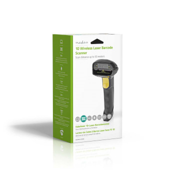 BSCNW1D100BK Barcodescanner | laser | draadloos | 1d lineair | batterij gevoed / usb gevoed | usb-dongle Verpakking foto