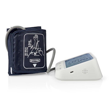 BTHBP10WT Smartlife bloeddrukmeter | arm | bluetooth® | lcd-scherm | 22 - 42 cm | aanduiding van stil hou Product foto