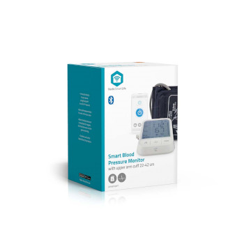 BTHBP10WT Smartlife bloeddrukmeter | arm | bluetooth® | lcd-scherm | 22 - 42 cm | aanduiding van stil hou Verpakking foto
