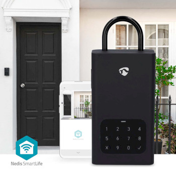 BTHKB10BK Smartlife-sleutelkast | sleutelkluis | bluetooth® | buitenshuis | sleutelslot | ipx5 | zwart Product foto