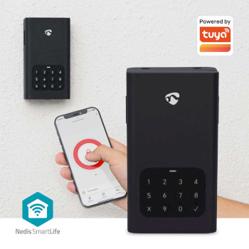 BTHKB10BK Smartlife-sleutelkast | sleutelkluis | bluetooth® | buitenshuis | sleutelslot | ipx5 | zwart Product foto