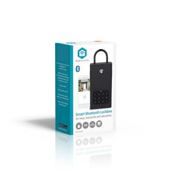 BTHKB10BK Smartlife-sleutelkast | sleutelkluis | bluetooth® | buitenshuis | sleutelslot | ipx5 | zwart Verpakking foto