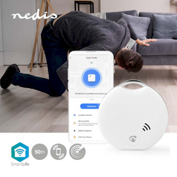 BTKF10WT Smartlife keyfinder | batterij gevoed | 1x cr2032 | incl. batterij(en) | bluetooth® versie: 4.0 Product foto