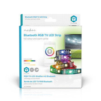 BTLS20RGBW Smartlife led strip | bluetooth® | rgb / warm wit | smd | 2.00 m | ip20 | 2700 k | 380 lm | and  foto