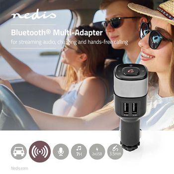 BTMA200BK Bluetooth® multi-adapter | output: 1x 3,5 mm | sbc | 7 hrs | ingebouwde microfoon | volumebedie Product foto