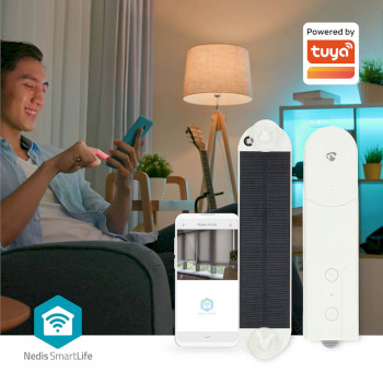 BTMR10WT Smartlife gordijnrobot | kabelsysteem | paneelgordijnen / rolgordijnen / vouwgordijnen | netvoeding  Product foto