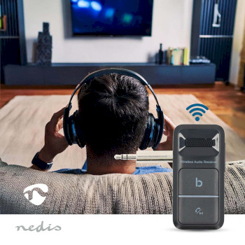BTRC3024BK Bluetooth®-ontvanger | output: usb-c™ female / 3.5 mm | aac / sbc | automatische uitschak Product foto