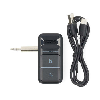 BTRC3024BK Bluetooth®-ontvanger | output: usb-c™ female / 3.5 mm | aac / sbc | automatische uitschak Inhoud verpakking foto