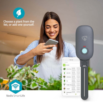 BTSM1GY Smartlife soil moisture meter | bluetooth® | battery powered | ip55 | 0 - 100 | android™  Product foto