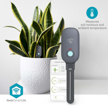 BTSM1GY Smartlife soil moisture meter | bluetooth® | battery powered | ip55 | 0 - 100 | android™  Product foto