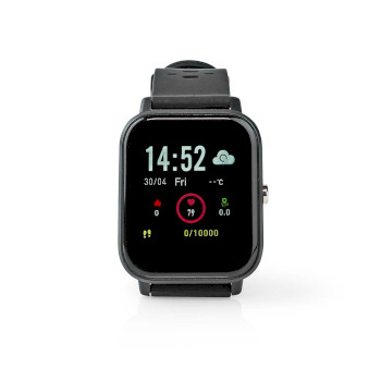 BTSW002BK Smartlife-horloge | lcd | ip68 | maximale gebruiksduur: 7200 min | android™ / ios | zwart Product foto