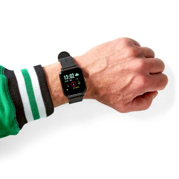 BTSW002BK Smartlife-horloge | lcd | ip68 | maximale gebruiksduur: 7200 min | android™ / ios | zwart Product foto