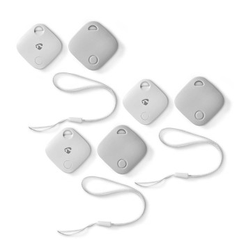 BTTAG10WT3 Keyfinder | geschikt voor: apple find my app | batterij gevoed | 3x cr2032 | incl. batterij(en) | bl Inhoud verpakking foto