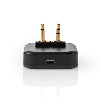 BTTR400BK Bluetooth®-zender | input: 2x 3,5 mm male | sbc | maximaal 1 apparaat | 5 uur | automatische ui Product foto