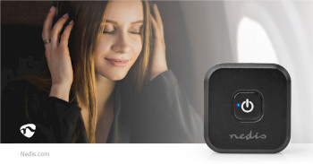 BTTR400BK Bluetooth®-zender | input: 2x 3,5 mm male | sbc | maximaal 1 apparaat | 5 uur | automatische ui Product foto