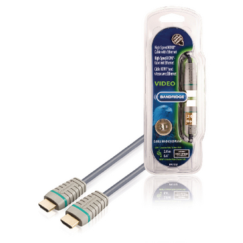 BVL1202 High speed hdmi kabel met ethernet hdmi-connector - hdmi-connector 2.00 m blauw