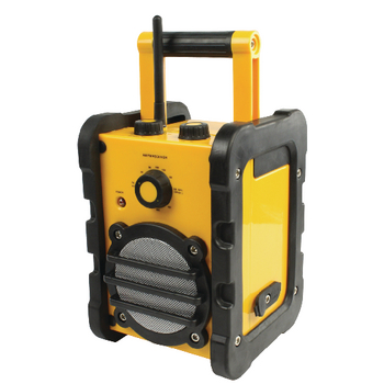 BXL-HDR10 Draagbare fm-radio fm / am geel/zwart