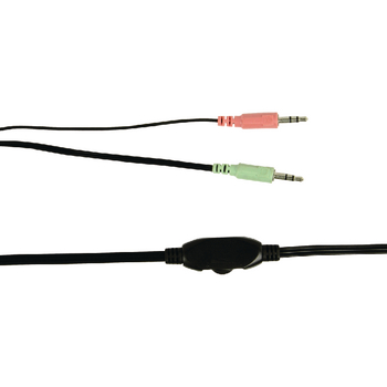 BXL-HEADSET1BL Headset on-ear 2x 3.5 mm ingebouwde microfoon 2.0 m zwart Product foto