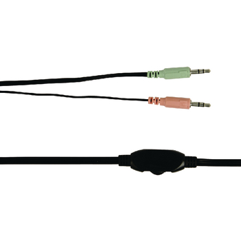 BXL-HEADSET1PI Headset on-ear 2x 3.5 mm ingebouwde microfoon 2.0 m roze Product foto