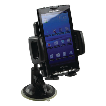 BXL-HOLDER40 Universeel smartphonehouder auto zwart Product foto