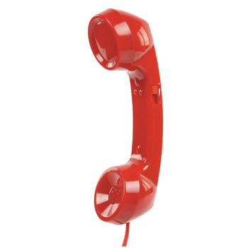 BXL-RT10R Retro telefoonhoorn rood Product foto
