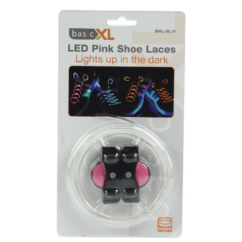 BXL-SL10 Lichtgevende schoenveter roze Verpakking foto