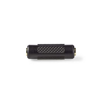 CABW22950AT Stereo-audioadapter | 3,5 mm female | 3,5 mm female | verguld | recht | abs | antraciet | 1 stuks | 