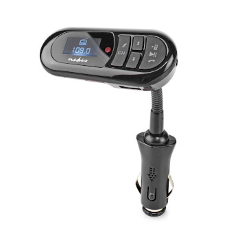 CATR100BK Fm-audiotransmitter voor auto | zwanenhals | handsfree bellen | 0.4 \