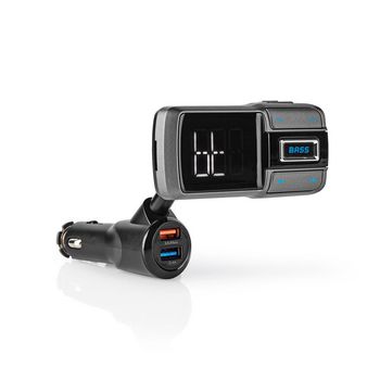 CATR101BK Fm-audiotransmitter voor auto | zwanenhals | handsfree bellen | 2.0 \