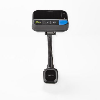 CATR102BK Fm-audiotransmitter voor auto | zwanenhals | handsfree bellen | 1.5 \