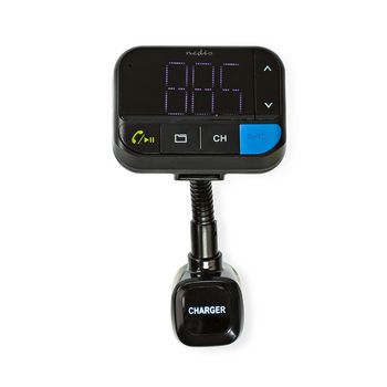 CATR102BK Fm-audiotransmitter voor auto | zwanenhals | handsfree bellen | 1.5 \