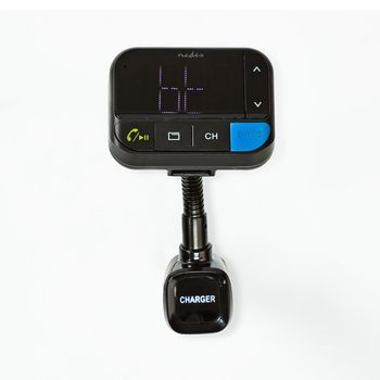 CATR102BK Fm-audiotransmitter voor auto | zwanenhals | handsfree bellen | 1.5 \